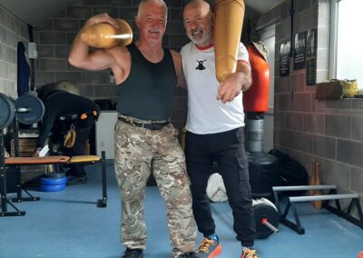 On the set with Tim Dantay